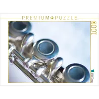 Calvendo Klappe einer Querflöte | Foto-Puzzle für glückliche Stunden