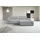 werk2 Ecksofa WERK2 "Rotterdam-L, kuschelweicher Cord oder Breitcord, L-Form, Breite 267 cm", grau, B:267cm H:85cm T:165cm, 90% Polyester, 10% Nylon, Sofas, Ecksofa, Design Ecksofa mit Schlaffunktion & Bettkasten, Cord, Grau