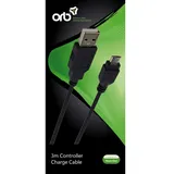 XBox One 3m Controller Charge Cable - Charging cable for wireless game controller - Microsoft Xbox One