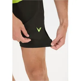 Virtus Ado 2in1 Ripstop Shorts Herren schwarz - schwarz