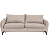 Novel Schlafsofa Midori, Beige , 224x89x105 cm Stoffauswahl Kinder- Jugendmöbel, Jugendsofas