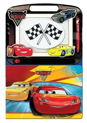 Preisvergleich Produktbild Cars 3, Spielbuch + Zaubertafel