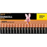 Duracell Plus-AA BP32 Mignon (AA)-Batterie Alkali-Mangan 1.5 V 32