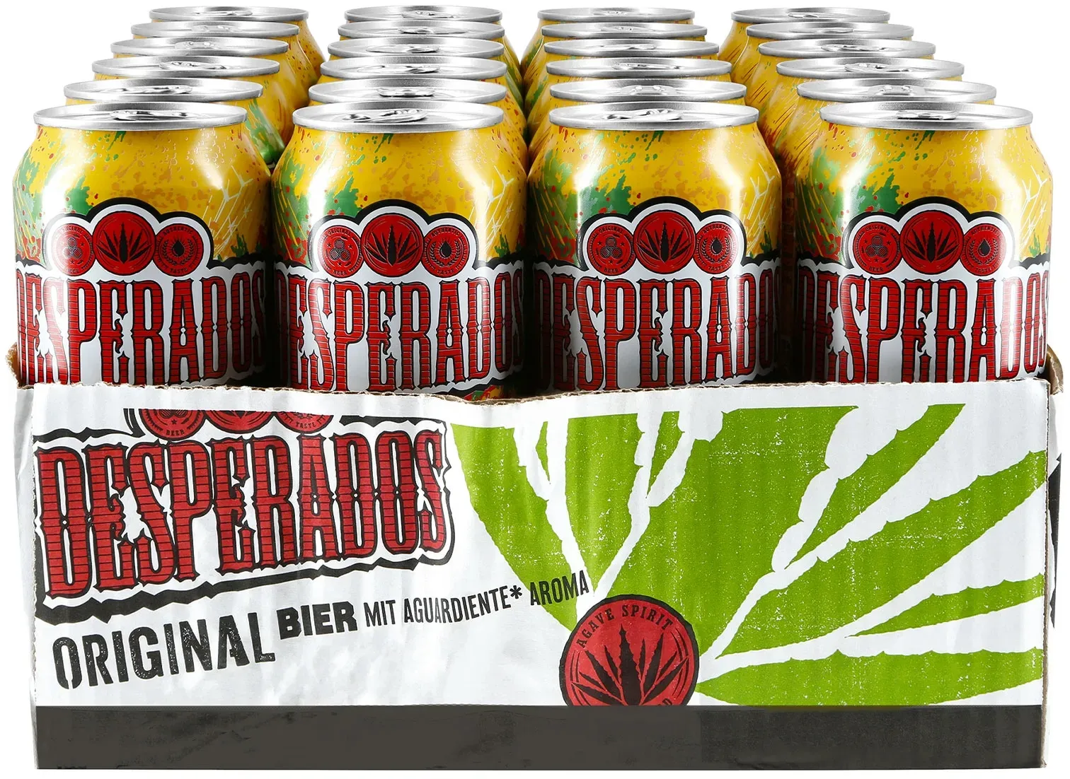 Desperados 5,9 % vol 0,5 Liter Dose, 24er Pack