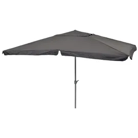 Merxx Marktschirm 300 x 400 cm Grau