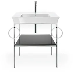 Duravit Konsole „White Tulip“ in Steingrau Hochglanz