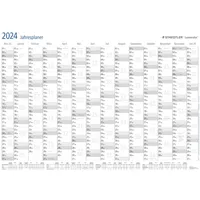 Staedtler Lumocolor year planner 641 YP Schwarz, Weiß 2022