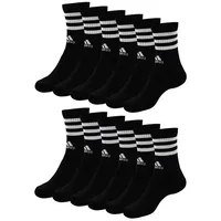 Adidas Crewsocks Sportsocken 6 Paar Herren Damen - Cushioned