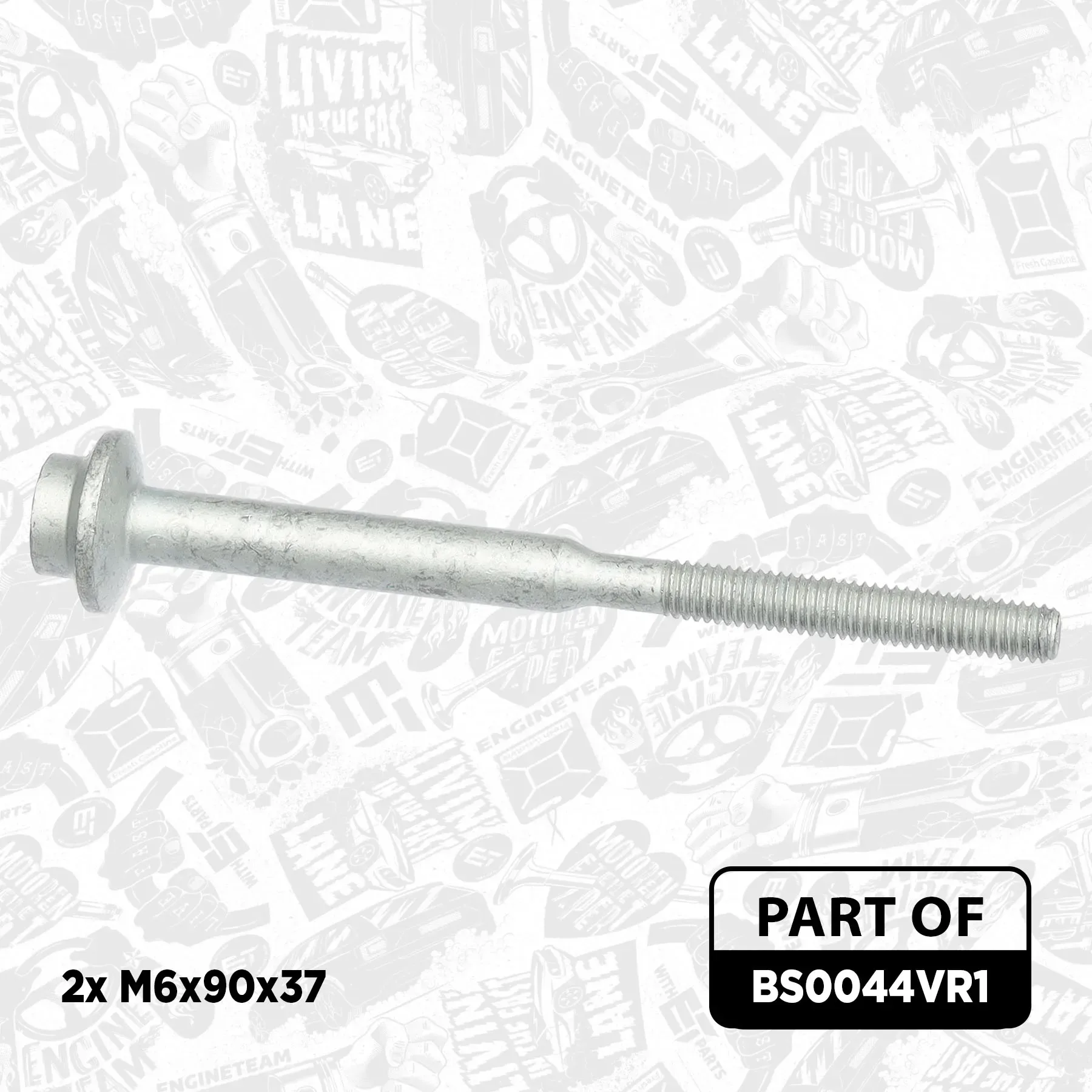 ET ENGINETEAM Schraube, Einspritzdüsenhalter bs0044vr1 für VW