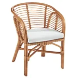 Kobolo Rattansessel Rattanstuhl Korbsessel CUMBA  aus Rattan handgeflochten