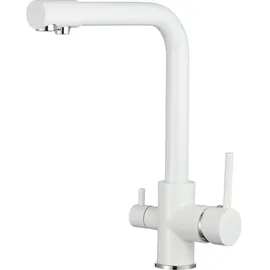 BieTal BT-301 3-Wege Wasserhahn Weiß