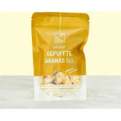 Wacker Gepuffte Ananas Bio, 50g