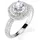 Morellato Fingerring Luxus Silber Ring Tesori SAIW08 - Kreislauf: 56 mm