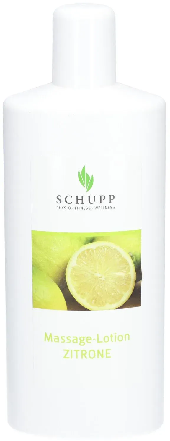 Schupp Massage-Lotion Zitrone