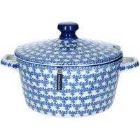 Mambocat Bunzlau Castle Serenity Terrine mit Deckel aus Keramik