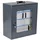 Kangaro Handygarage abschließbar 78-K-672052 dunkelgrau, transparent, weiß 78-K-672052 37,6 x 20,5 x 44,5 cm