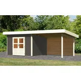 Karibu Northeim 3 6 x 3 m Grau
