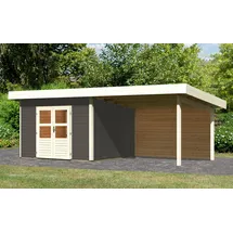 Karibu Northeim 3 6 x 3 m Grau