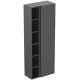 Ideal Standard Finesse Hochschrank 160 x 30 x 60 cm Anthrazit matt Glas/Holz/MDF/Spanplatte