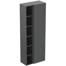 Ideal Standard Finesse Hochschrank 160 x 30 x 60 cm Anthrazit matt Glas/Holz/MDF/Spanplatte
