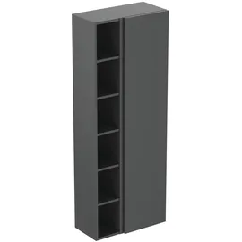 Ideal Standard Finesse Hochschrank 160 x 30 x 60 cm Anthrazit matt Glas/Holz/MDF/Spanplatte