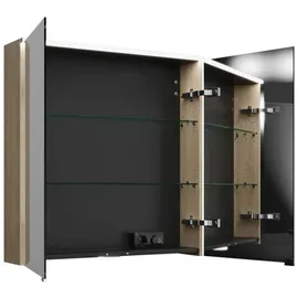 Burgbad Eqio 80 cm Waschtischbeleuchtung eiche cashmere dekor