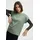 VILA VIELLETTE Kurzarmshirt Satin Grün S (36)