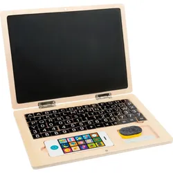 small foot Holz-Laptop mit Magnet-Tafel