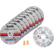 KWB Dünn+Dia Trennsch 115 Dose 10t 712031