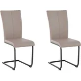 Home Affaire »Oliver«, (Set), 2 St., Kunstleder, Stuhl belastbar bis 120 Kg