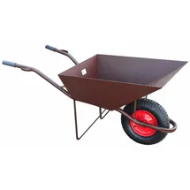 Awtools Schubkarre 85 l Braun