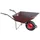 Awtools Schubkarre 85 l Braun