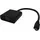MicroConnect HDMI Micro - VGA Adapter M-F 25 cm Schwarz