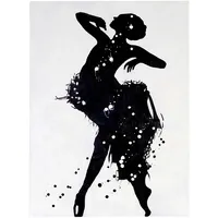 MCW Ölgemälde Tänzerin Handgemalt