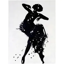 MCW Ölgemälde Tänzerin Handgemalt