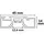 ISOLED Curtain10 ONE Gardinenprofil 200cm