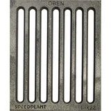 SPEEDPLANT Ascherost 18x22 cm Gussrost Kaminrost Ofenrost Feuerrost Rost