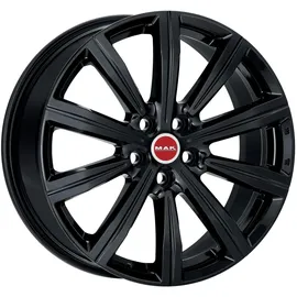MAK Birmingham 8,5 x 20 5 x 120 ET45 Schwarz glänzend