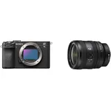 Sony Alpha 7C II | Spiegellose Vollformatkamera mit SEL2860 & SEL2450G (33 MP, Echtzeit-Autofokus, 10 BPS, 4K Video, neigbarer LCD-Touchscreen) Schwarz