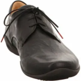 THINK! Stone chromfrei gegerbte nachhaltige Halbschuhe, schwarz 46