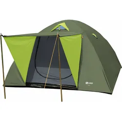 EXPLORER Kuppelzelt »Iglu Zelt 3-4 Personen Campingzelt wasserdicht winddicht Ventilation«, 4 Personen EXPLORER grün