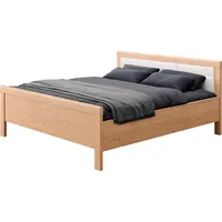 Priess Einzelbett PRIESS "Arnsberg", braun (livorno buche, weiß), B:188cm