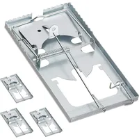 Relaxdays Rattenfalle 4er Set