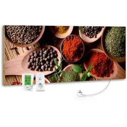 800W Marmony-infrarot-Heizung Motiv "Spice" mit Thermostat MTC-40