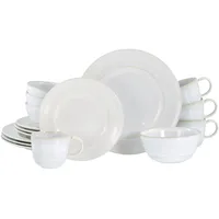 CreaTable Antique Kombiservice 16-tlg. offwhite für 4 Personen