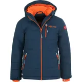 TROLLKIDS Hemsedal XT Ski-/Snowboardjacke Blau/Orange 104
