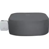 BESTWAY Xtras EnergySense Plus Thermo-Komplettabdeckung grau 201 x 201 x 80 cm