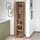 [en.casa] Rautrina Hochschrank 180 x 35 x 30 cm Beige Spanplatte