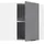 VCM Eckschrank Hängeschrank 57 x 57 x 60 cm Weiß