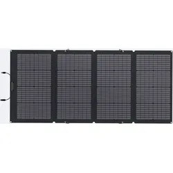 EcoFlow 220 W bifaziales faltbares Solarpanel SCHWARZ No Size